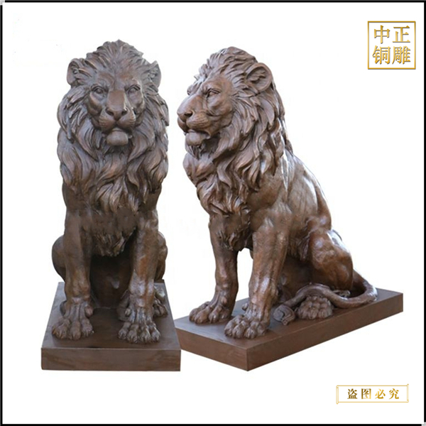 大型銅獅子雕塑的意義(圖4) 1-24042110341X91.jpg